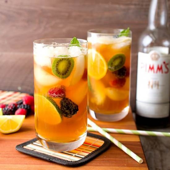 Cucumber Ginger Pimm’s Cup