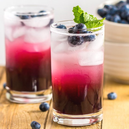 Blueberry Ginger Cooler