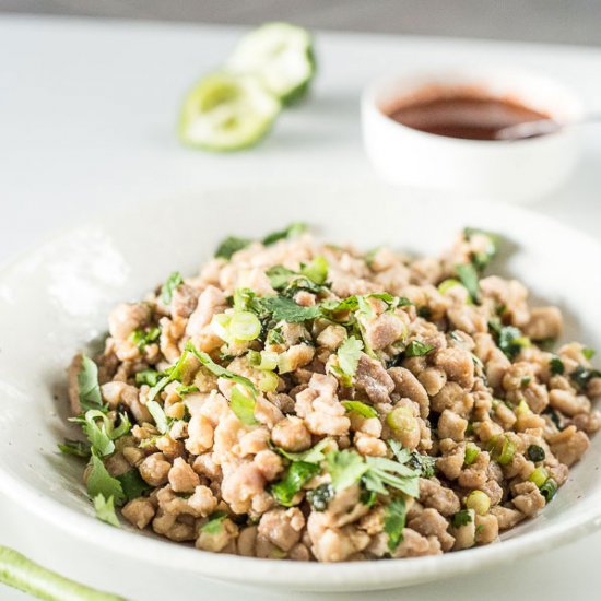 Laotian Chicken Salad Larb Gai