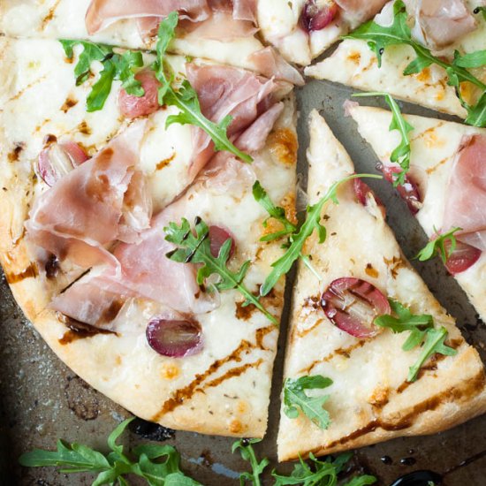 Prosciutto & Roasted Grape Pizza