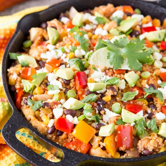 Mexican Quinoa Skillet