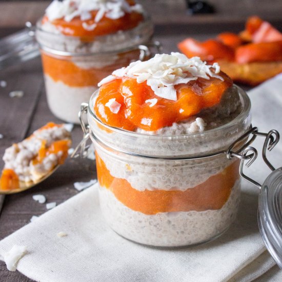 Persimmon Chia Pudding