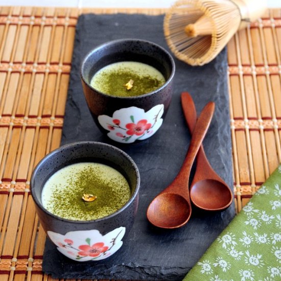 Matcha Panna Cotta (抹茶意式奶凍)