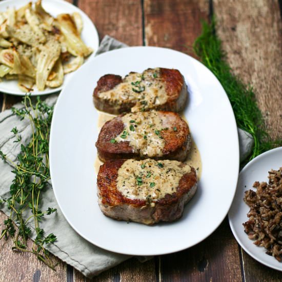 Mustard Pork Chops