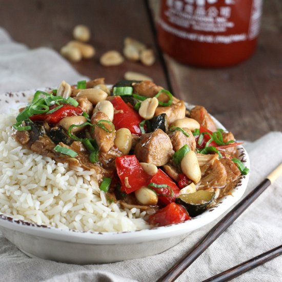 Slow Cooker Kung Pao Chicken