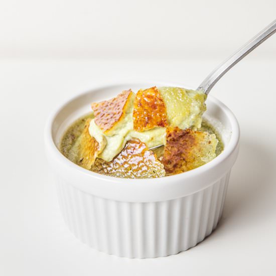 Matcha Coconut Creme Brulee