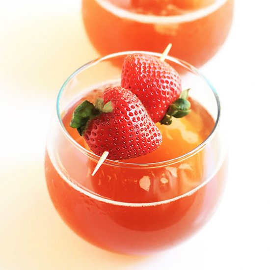 Sparkling Strawberry Shrub