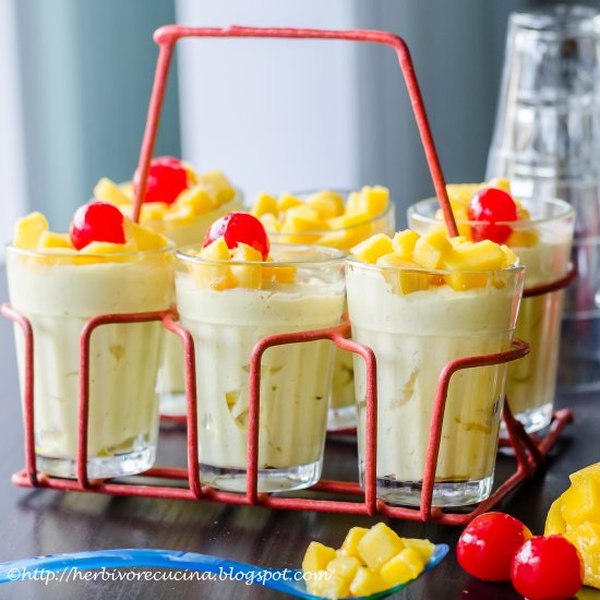 Eggless Mango Mousse