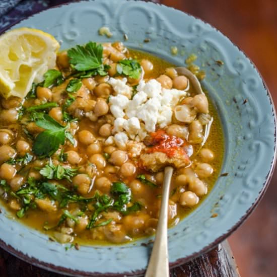 Lablabi – Tunisian Chickpea Stew