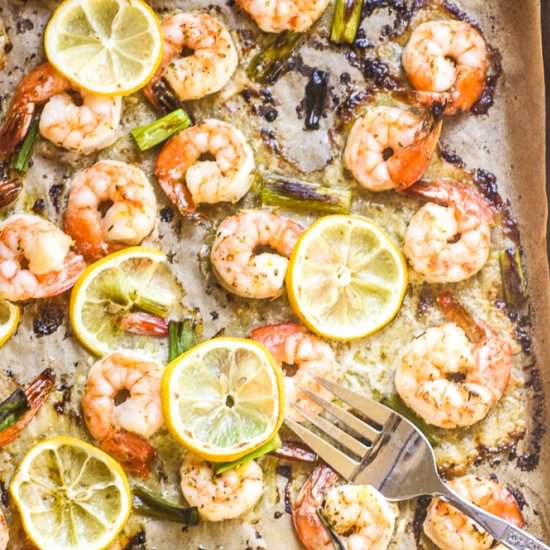 Roasted Lemon Shrimp