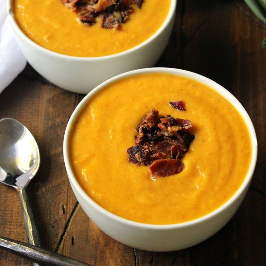 Sweet Potato and Artichoke Soup