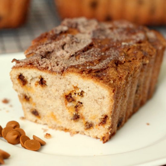 Cinnamony Snickerdoodle Bread