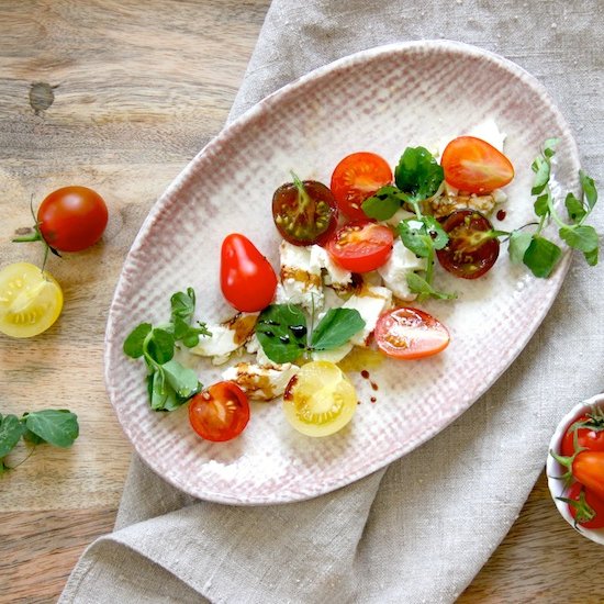 Tomato and Goats Cheese Salad