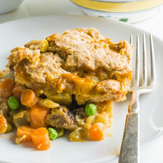 Beefless Vegan Pot Pie