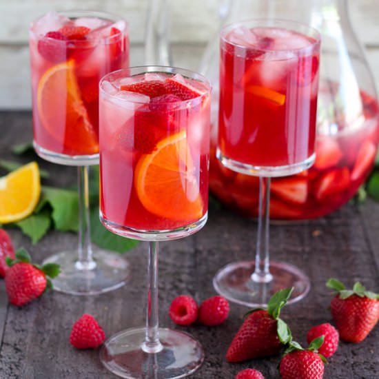 Strawberry Sangria