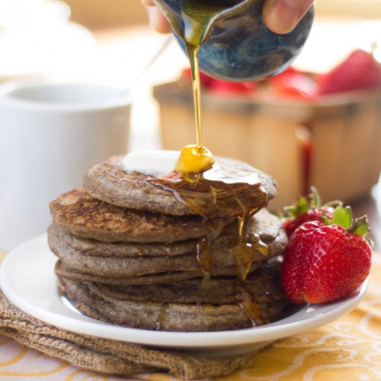 Vegan Buckwheat Pancakes