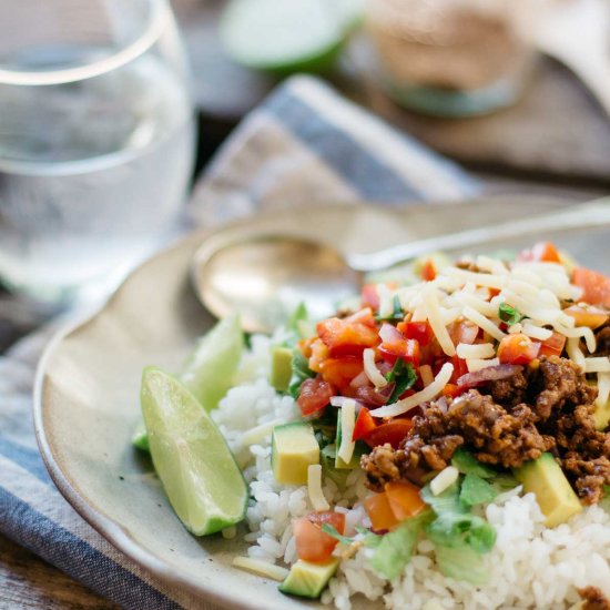 Okinawa Taco Rice