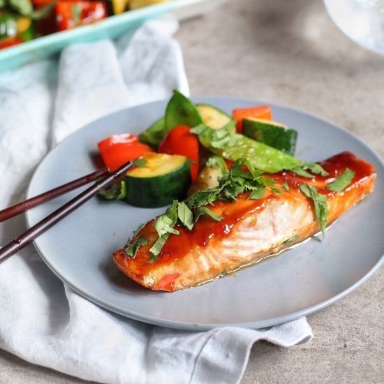 Easy Asian Salmon