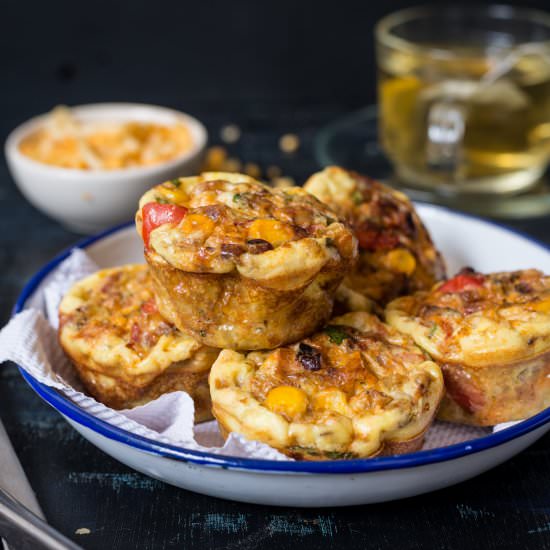 20 Minutes Mexican Egg Muffins