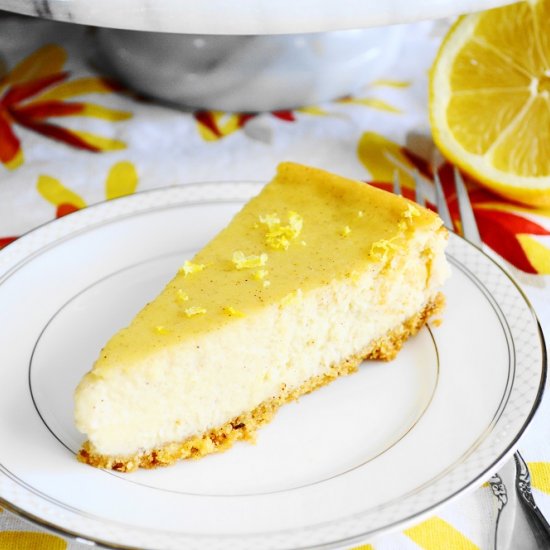 Lemon Ricotta Cheesecake