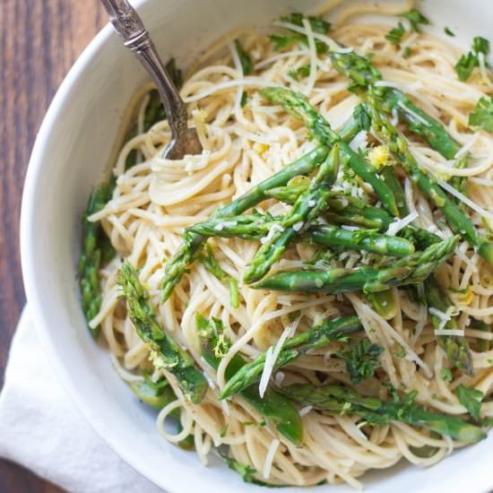 Asparagus Lemon Pasta