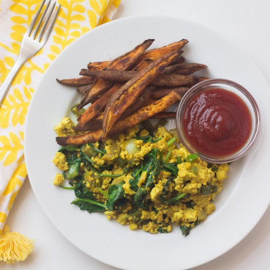 Simple Tofu Scramble