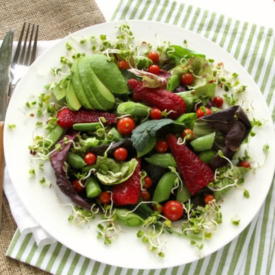 Spring Farmers Market Salad