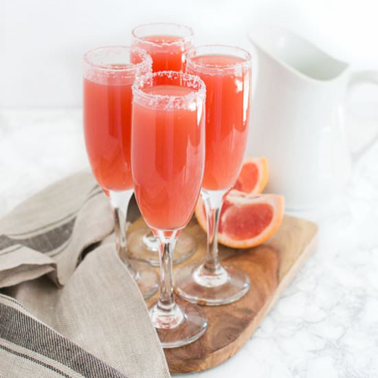 Sparkling Grapefruit Mocktail