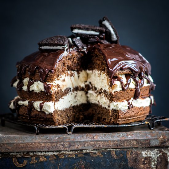 Cookies and cream cake