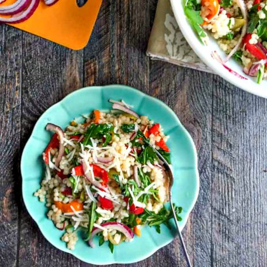 Arugula Couscous Salad