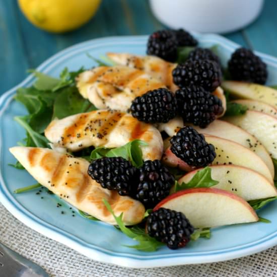 Blackberry Chicken Spring Salad