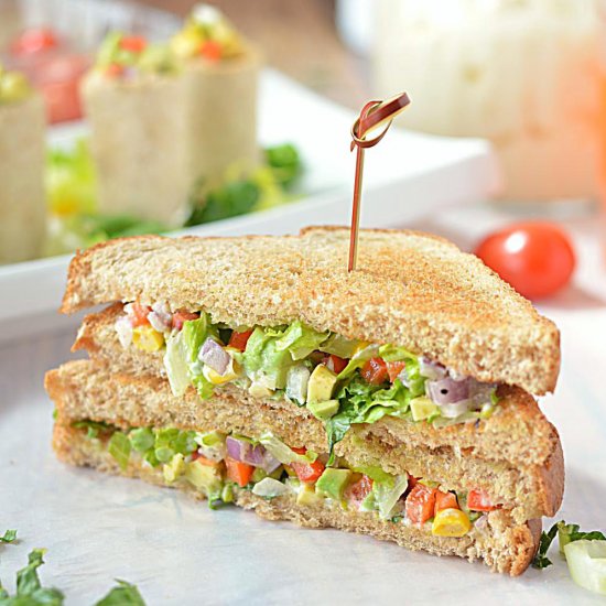 Quick and Easy Avocado Sandwich