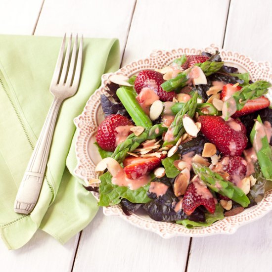 Strawberry-Asparagus Salad