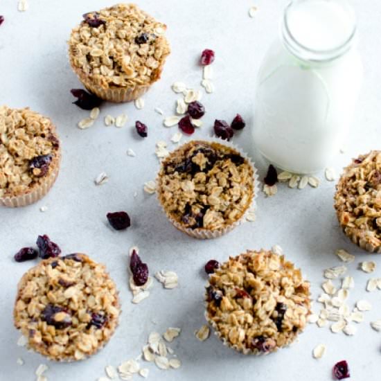 Baked Cranberry Oatmeal