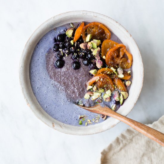 Blueberry Amaranth Porridge