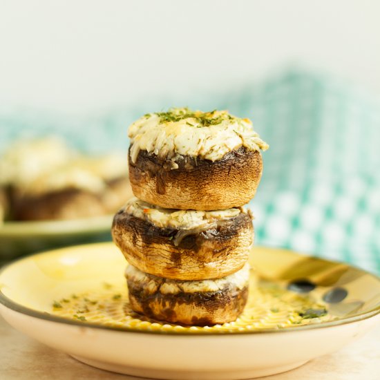 Cream Cheese Stuffed Mushrooms