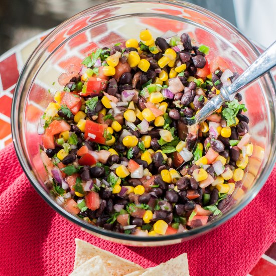 Black Bean and Corn Salsa