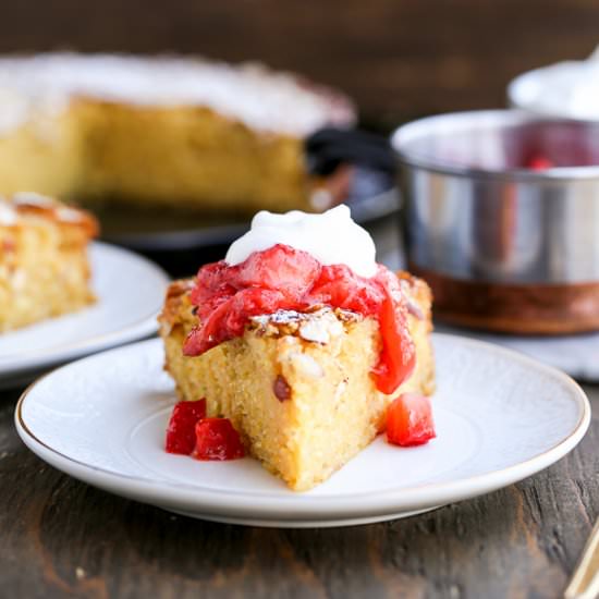 Honey Cornmeal Cake