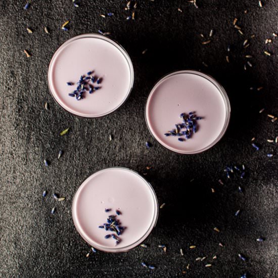 Lavender Panna Cotta