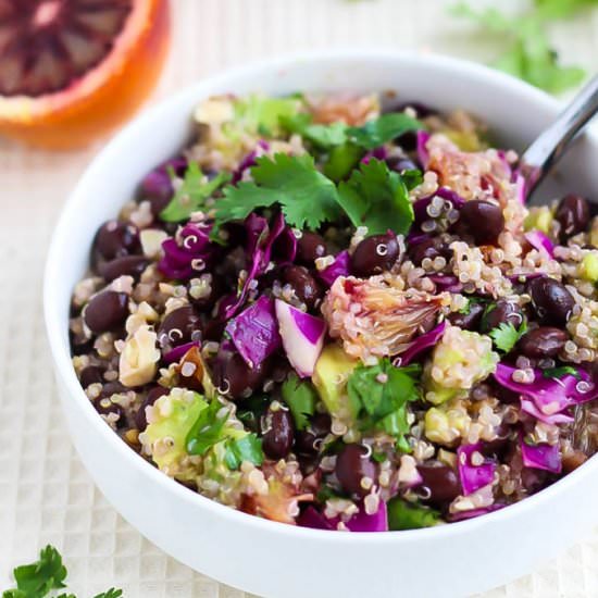 Blood Orange Quinoa Salad