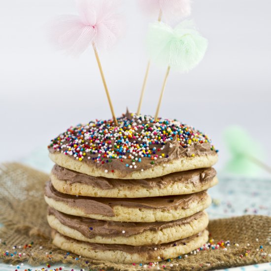 Birthday Cookie Cake