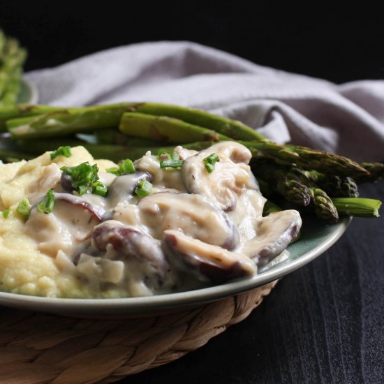 Dairy-Free Mushroom Gravy