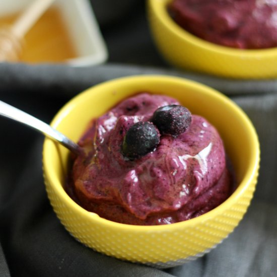 Berry Banana Frozen Yogurt