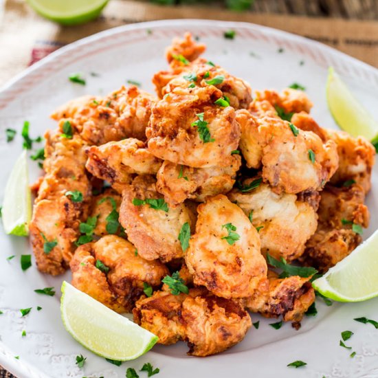 Cuban Chicharrones de Pollo