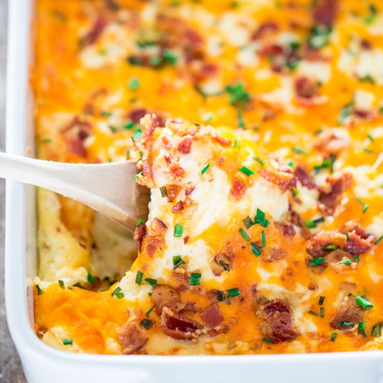 Cheesy Mashed Potatoes