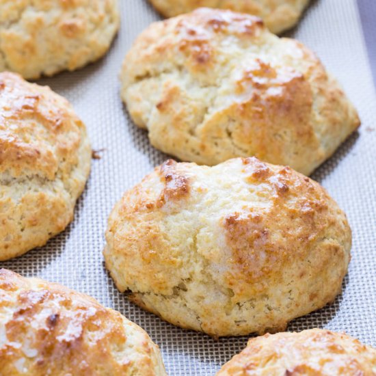 Parmesan Buttermilk Drop Biscuits