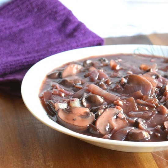 Red Wine Reduction Sauce