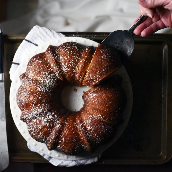 Citrus Almond Pound Cake