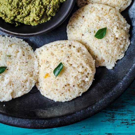 Barley Rava Idli