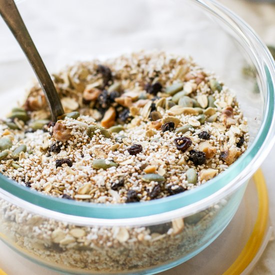 Popped Amaranth Breakfast Cereal